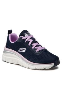 skechers - Skechers Sneakersy Make Moves 149277/NVLV Granatowy. Kolor: niebieski. Materiał: materiał