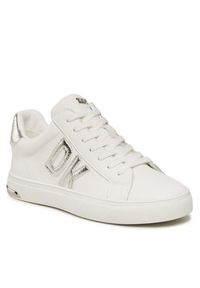 DKNY Sneakersy Abeni Lace Up Sneaker K1300916 Biały. Kolor: biały. Materiał: skóra #3