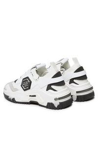 Philipp Plein - PHILIPP PLEIN Sneakersy Trainer Predator Tm AAAS USC0096 PTE003N Biały. Kolor: biały. Materiał: materiał