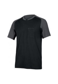 ENDURA - Koszulka rowerowa męska Endura GV500 Foyle Tech. Kolor: wielokolorowy, czarny, zielony. Sport: kolarstwo #1