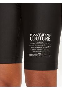 Versace Jeans Couture Szorty sportowe 76HAC1A6 Czarny Skinny Fit. Kolor: czarny. Materiał: syntetyk #5