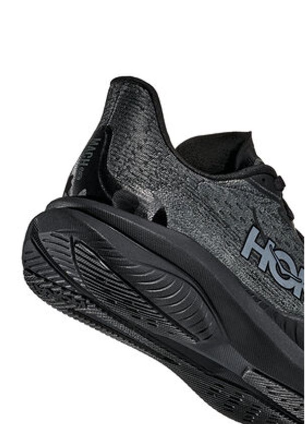 HOKA - Hoka Buty do biegania Mach 6 1147553 Czarny. Kolor: czarny. Materiał: materiał