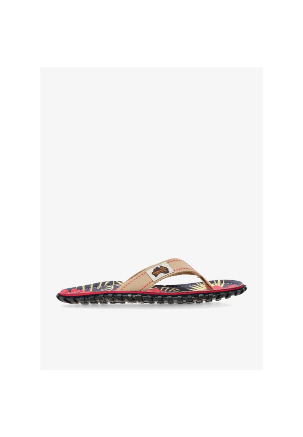Japonki męskie Gumbies Islander Canvas Flip-Flops. Kolor: beżowy