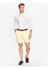 Polo Ralph Lauren Koszula 710906936003 Biały Slim Fit. Typ kołnierza: polo. Kolor: biały #3