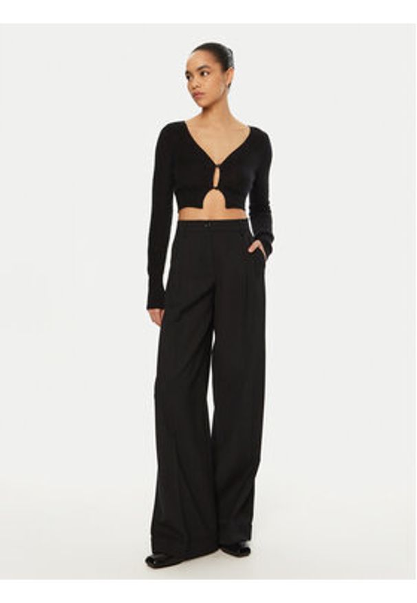 JACQUEMUS Kardigan 24E241KN203 Czarny Regular Fit. Kolor: czarny. Materiał: syntetyk