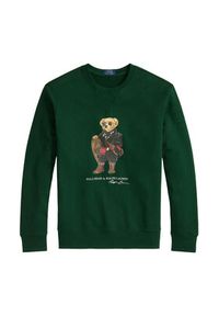 Polo Ralph Lauren Bluza 710981794001 Zielony Regular Fit. Typ kołnierza: polo. Kolor: zielony. Materiał: bawełna #5