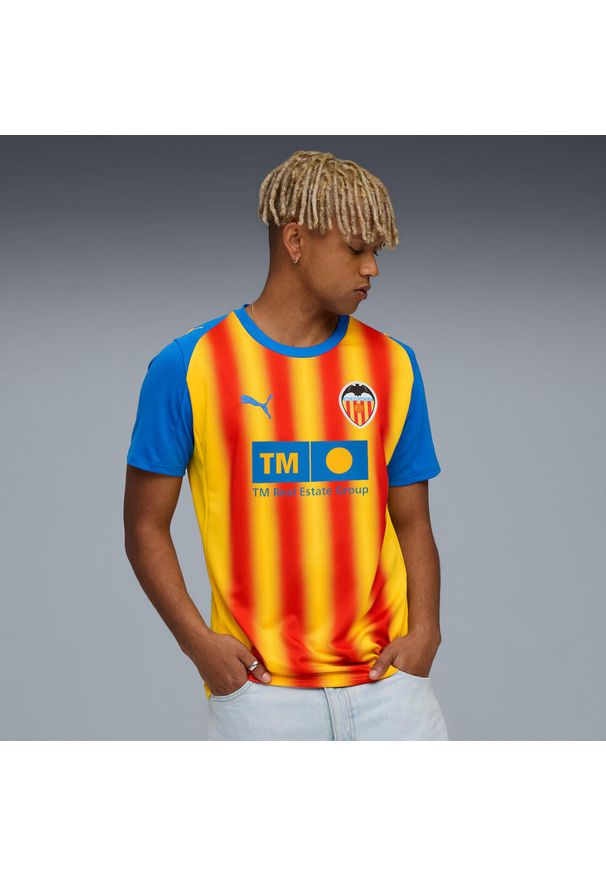 Puma - Trykot trzeci Valence CF 2025/26. Kolor: żółty. Sport: piłka nożna