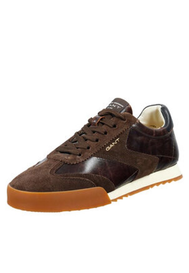 GANT - Gant Sneakersy 31631004 Brązowy. Kolor: brązowy. Materiał: skóra