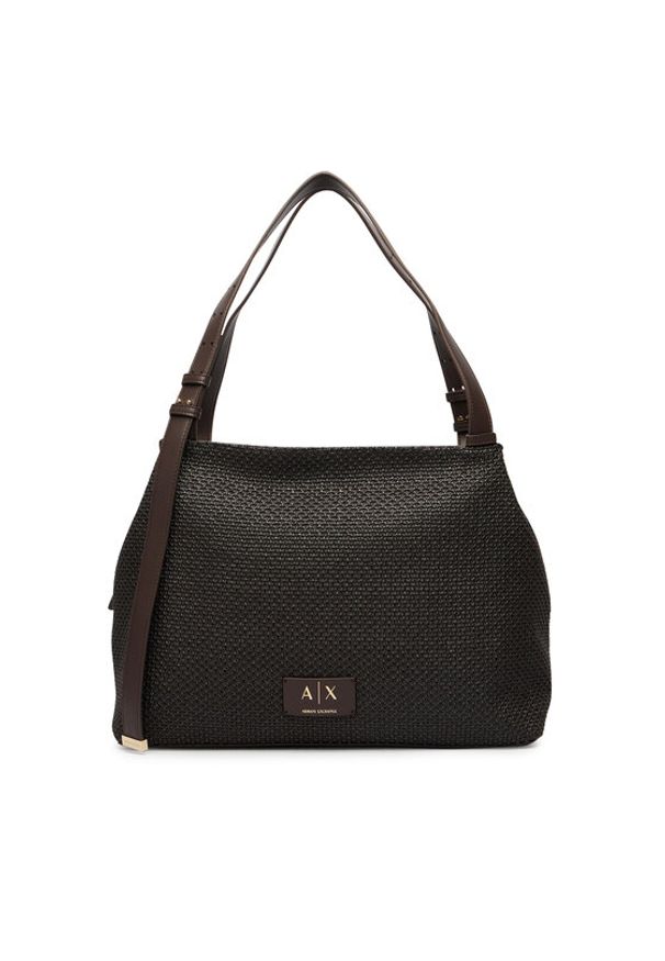 Armani Exchange Torebka XW002603 AF22683 M6219 Brązowy. Kolor: brązowy. Materiał: skórzane