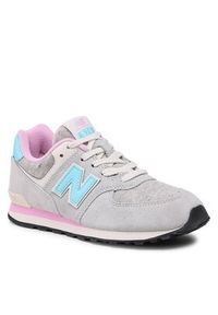 New Balance Sneakersy GC574NB1 Szary. Kolor: szary. Materiał: zamsz, skóra. Model: New Balance 574 #5