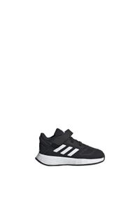 Buty do biegania Dziecko Adidas Duramo 10 czarny. Kolor: czarny, biały, wielokolorowy. Sport: bieganie