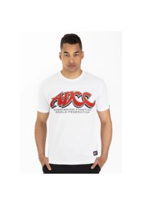 PITBULL - Koszulka bawełniana sportowy t-shirt dla dorosłych ADCC. Kolor: czerwony, biały, wielokolorowy. Materiał: bawełna