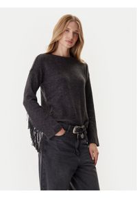 only - ONLY Sweter Jake 15355819 Szary Regular Fit. Kolor: szary. Materiał: syntetyk
