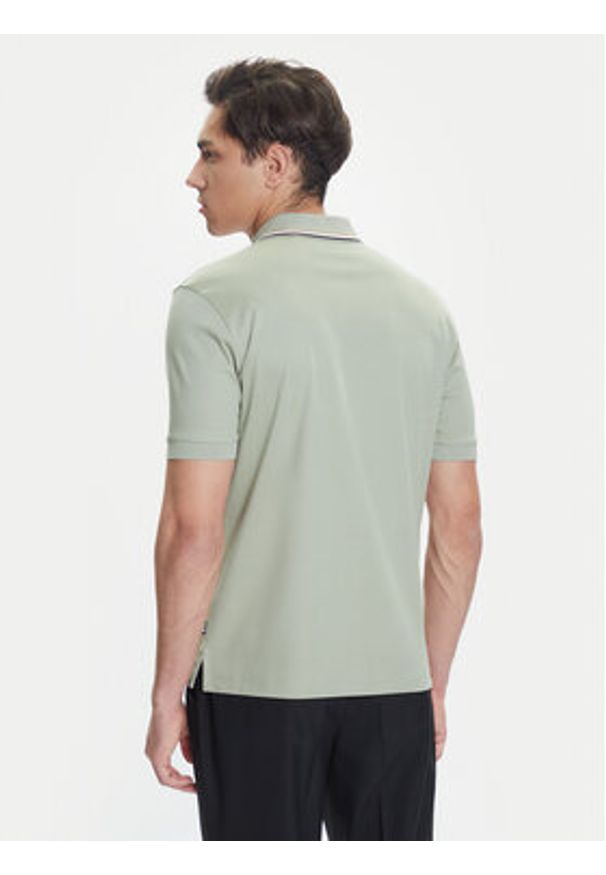 BOSS Polo Penrose 38 50469360 Zielony Slim Fit. Typ kołnierza: polo. Kolor: zielony. Materiał: bawełna