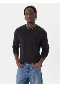 G-Star RAW - G-Star Raw Longsleeve Nifous D25076-D976 Czarny Regular Fit. Kolor: czarny. Materiał: bawełna. Długość rękawa: długi rękaw #1
