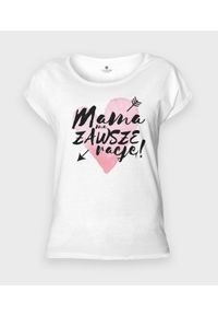 MegaKoszulki - Koszulka damska rolls Mama ma zawsze rację #1