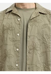 Selected Homme Koszula 16097686 Zielony Regular Fit. Kolor: zielony. Materiał: bawełna
