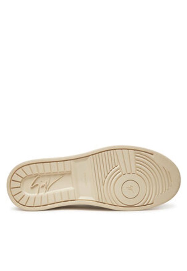 Giuseppe Zanotti Mokasyny RM50025 Écru. Materiał: materiał