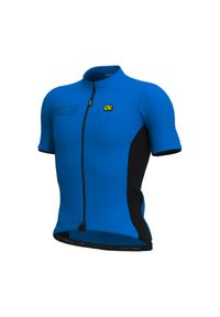 ALÉ CYCLING - Koszulka rowerowa męska Alé Cycling Solid Color Block. Kolor: niebieski. Sport: kolarstwo