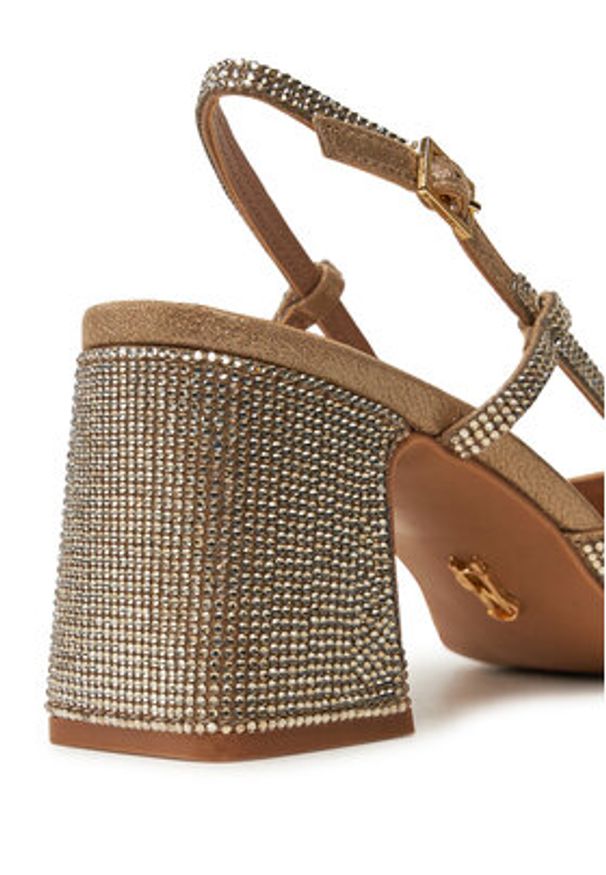 Steve Madden Sandały Zeina-R SM11003127 Złoty. Kolor: złoty
