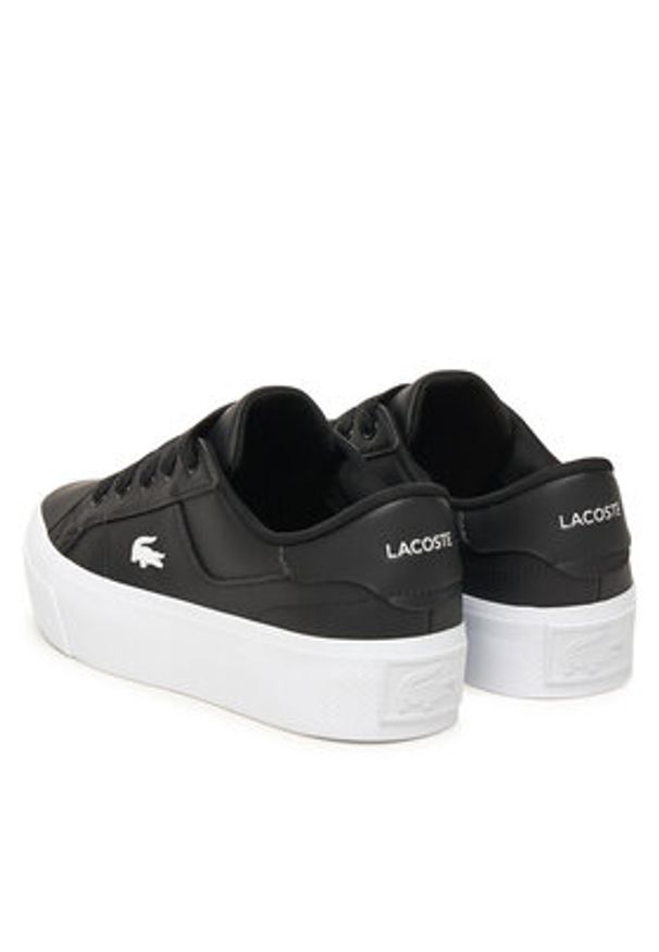 Lacoste Sneakersy Ziane 7-50CFA0035 Czarny. Kolor: czarny. Materiał: skóra