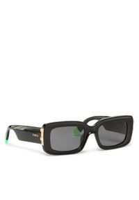 Furla Okulary przeciwsłoneczne Sunglasses SFU630 WD00061-BX0728-O6000-4-401-20-CN-D Czarny. Kolor: czarny