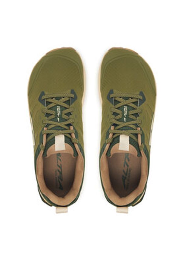 Altra Buty do biegania Lone Peak 9+ AL0A85RG Zielony. Kolor: zielony. Materiał: materiał