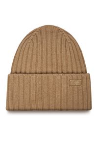 Weekend Max Mara Czapka Ritmo 2525576035 Brązowy. Kolor: brązowy. Materiał: wełna, materiał