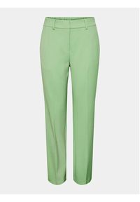 YAS Spodnie materiałowe Likka 26030744 Zielony Regular Fit. Kolor: zielony. Materiał: syntetyk #4