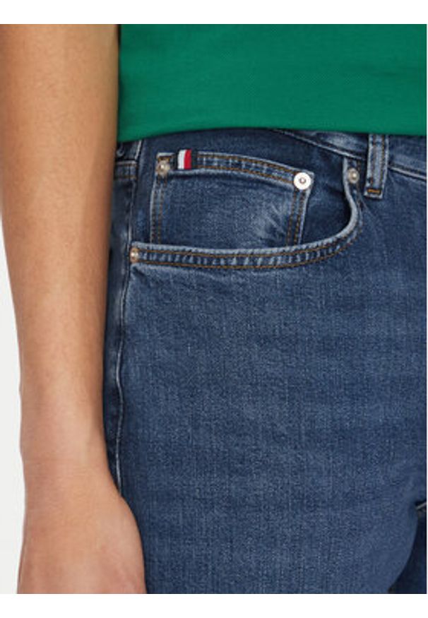 TOMMY HILFIGER - Tommy Hilfiger Jeansy Mercer MW0MW39037 Niebieski Regular Fit. Kolor: niebieski
