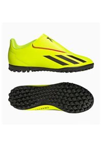Adidas - Buty adidas X Crazyfast Club Vel Tf Jr IF0713 żółte. Zapięcie: rzepy. Kolor: żółty. Materiał: guma, syntetyk, materiał. Szerokość cholewki: normalna. Sport: piłka nożna #6
