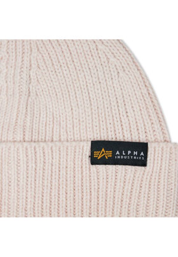 Alpha Industries Czapka Dockers Beanie 138905 Biały. Kolor: biały. Materiał: materiał