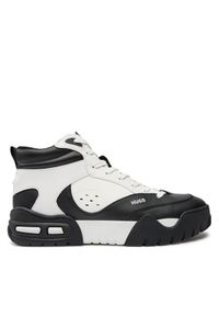 Hugo - HUGO Sneakersy Kedge 50523969 Biały. Kolor: biały. Materiał: skóra