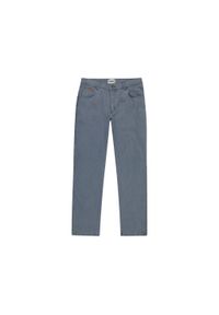 Wrangler - WRANGLER MĘSKIE SPODNIE JEANSOWE TEXAS SLIM GRISAILLE 112356809 #5