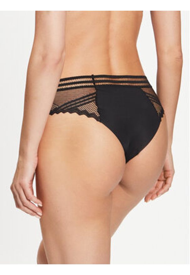 Passionata Figi brazylijskie Rodeo P47L40 Czarny. Kolor: czarny. Materiał: syntetyk