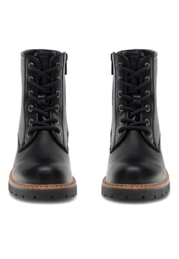 Clara Barson Trzewiki WS5866-26 Czarny. Kolor: czarny. Materiał: skóra