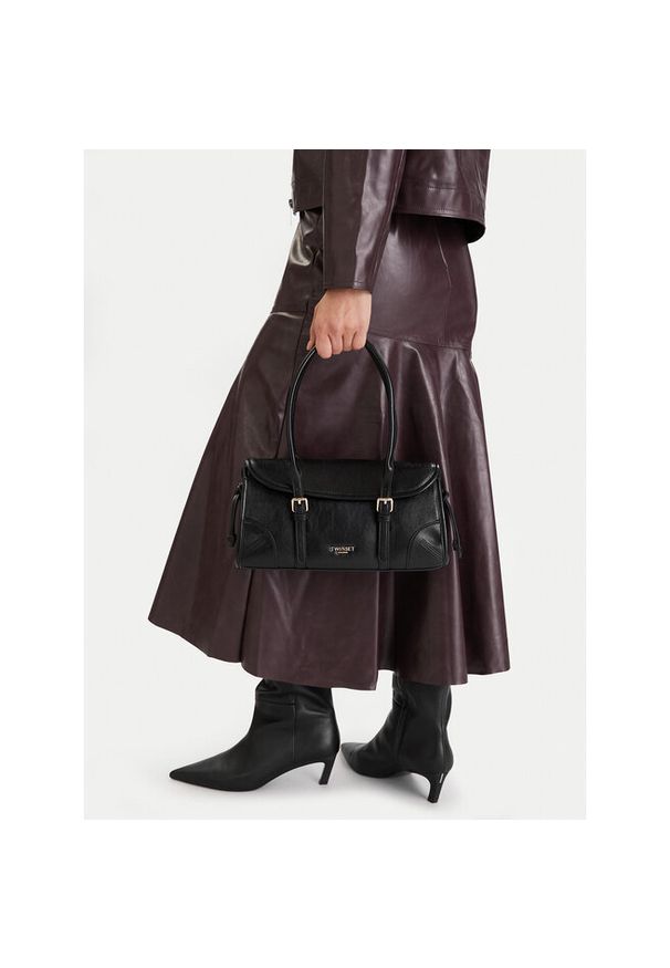 TwinSet - Torebka TWINSET. Kolor: czarny