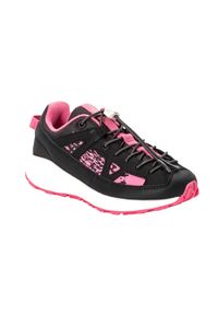 Buty turystyczne dziecięce Jack Wolfskin Vili Sneaker Low. Okazja: na co dzień. Kolor: czarny