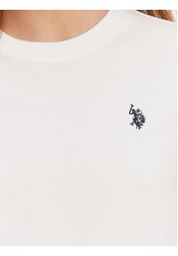 U.S. Polo Assn. Bluzka WUP0785 Biały Regular Fit. Typ kołnierza: polo. Kolor: biały. Materiał: bawełna #3