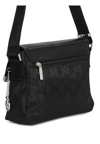 Kazar - Czarna listonoszka damska. Kolor: czarny. Materiał: skórzane. Styl: elegancki #3