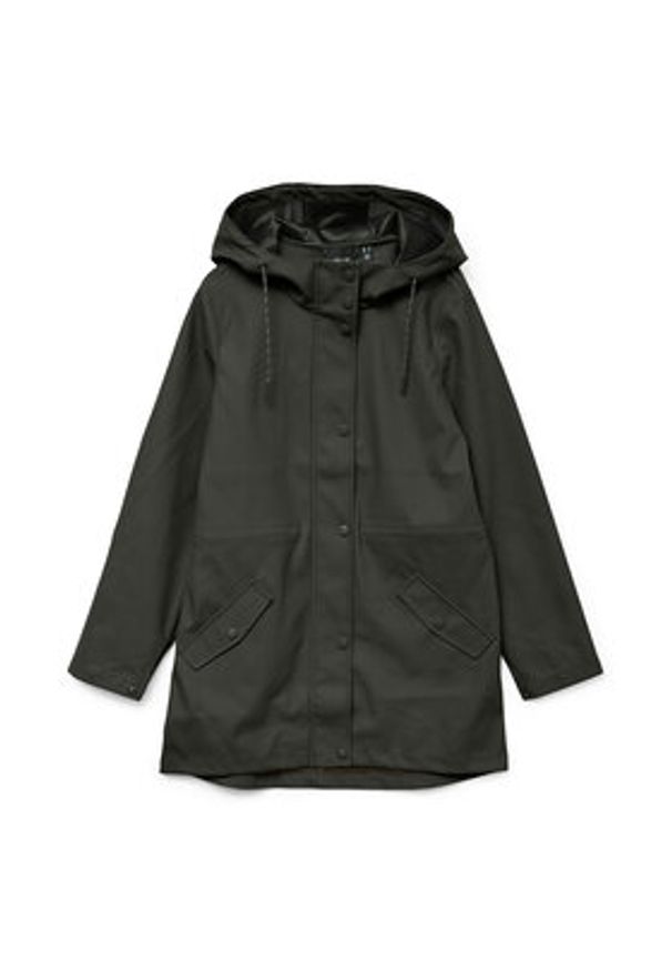 Vero Moda Kurtka przeciwdeszczowa Malou 10266982 Szary Regular Fit. Kolor: szary. Materiał: syntetyk