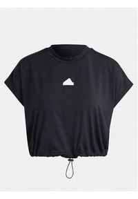 Adidas - adidas T-Shirt City Escape IQ4830 Czarny Loose Fit. Kolor: czarny #4