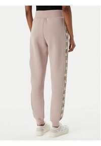 Guess Spodnie dresowe V2YB15 KB3P2 Beżowy Regular Fit. Kolor: beżowy. Materiał: bawełna #3