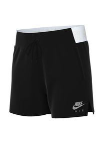 Spodenki treningowe dla dzieci Nike French Terry. Okazja: na uczelnię. Kolor: czarny. Materiał: poliester, bawełna. Styl: sportowy. Sport: joga i pilates