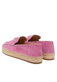Coach Espadryle CR046 Różowy. Kolor: różowy. Materiał: zamsz, skóra