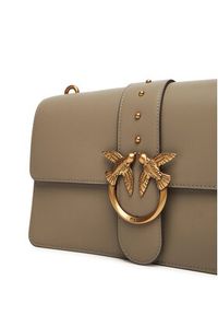 Pinko - PINKO Torebka Love One Classic ST.CL Al 25-26 PLTT 105857 A0F1 Szary. Kolor: szary. Materiał: skórzane #4