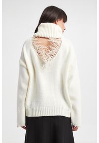 Sweter damski wełniany CUT MMC STUDIO. Materiał: wełna #4