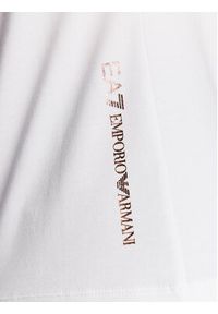 EA7 Emporio Armani T-Shirt 3RTT17 TJDZZ 1100 Biały Regular Fit. Kolor: biały. Materiał: bawełna #2