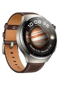 HUAWEI - Smartwatch Huawei Watch 4 Pro Classic. Rodzaj zegarka: smartwatch. Materiał: materiał, skóra, koronka. Styl: sportowy, klasyczny, elegancki, retro #6