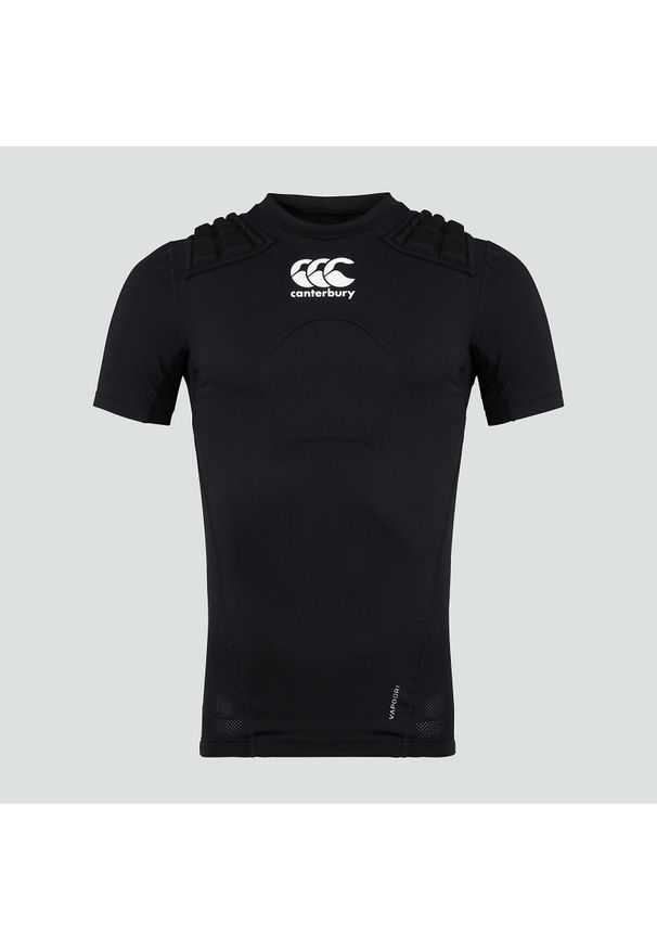 CANTERBURY - Épaulière de rugby enfant Canterbury Pro. Kolor: wielokolorowy, biały, czarny. Długość rękawa: bez rękawów. Styl: młodzieżowy
